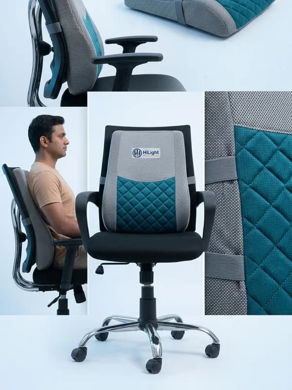 Back rest (chair) – available at Hi-Light Surgical Equipments, Adambakkam, Chennai