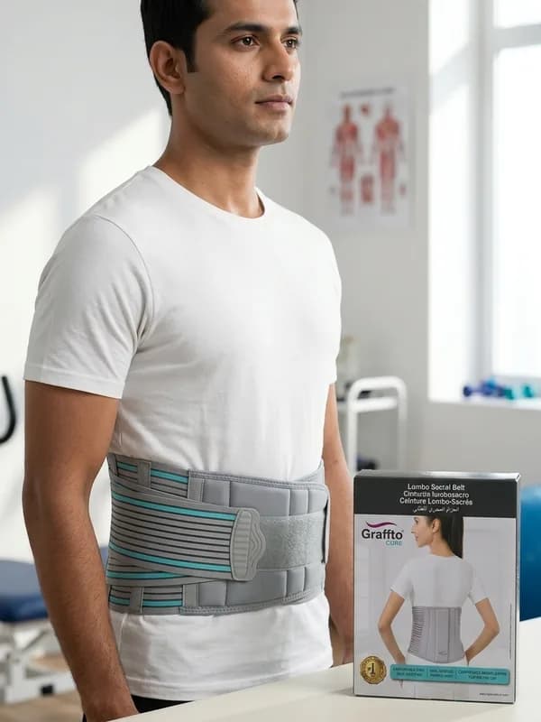 Lumbo-sacral (LS) belt – available at Hi-Light Surgical Equipments, Adambakkam, Chennai